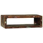vidaXL TV Stand 80x30x25 cm Solid Reclaimed Wood Multicolored