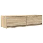 vidaXL TV-bänk sonoma-ek 100x31x25,5 cm konstruerat trä