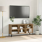 vidaXL TV-bänk Artisan-ek Konstruerat trä, Metall Medium TV-bänk