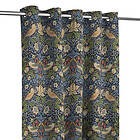 William Morris Strawberry Thief Indigo/Mineral Öljettlängd
