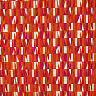Ljungbergs Textil Prisma Röd/Vit/Orange Öljettlängd