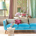 Designers Guild Varese Teal Hissgardin