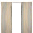 Ralph Lauren Amelot Ticking Linen Blue Panelgardin