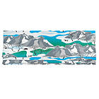 Arvidssons Textil Norrland Turkos Hissgardin
