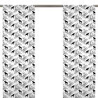 Arvidssons Textil Kurbits mini Svart Panelgardin