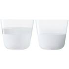 LSA International Arc Contrast Mist dricksglas 2-pack