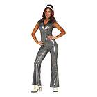 Disco Jumpsuit Maskeraddräkt X-Large