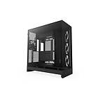 NZXT H9 Flow RGB 2025 (Svart/Transparent)
