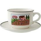 Villeroy & Boch Design Naif Frukostkopp Med Fat