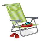 Relaxdays Vikbar Solstol