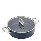 Joseph Joseph Space gryta med lock 4,5l 28 cm midnight blue