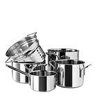 Eva Trio Stainless Steel gryteset 5 delar med pastainsats