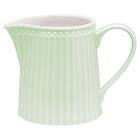 Greengate Everyday Alice gräddkanna 25 cl pale green