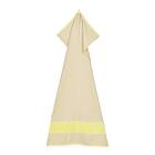 Juna Check handduk 70x140 cm gul/rosa