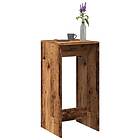 vidaXL Barbord gammalt trä 51x50x103,5 cm konstruerat