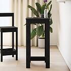 vidaXL Barbord svart ek 51x50x103,5 konstruerat cm trä