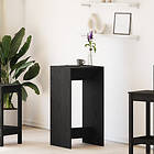 vidaXL Barbord svart ek 51x50x103,5 konstruerat cm trä