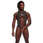 Male Power Elastic Studded Harness med Penisring