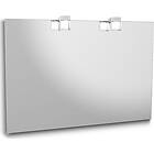 Gustavsberg Artic spegel med belysning 100x65 cm