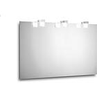 Gustavsberg Artic spegel med belysning, 120x65 cm