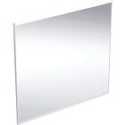 Geberit Option Plus Square spegel med belysning, dimbar, imfri, 60x70 cm, svart