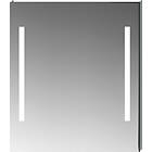 Jika Clear spegel med belysning, 100x81 cm