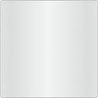 Loevschall Refine Square spegel, 80x80 cm, borstad aluminium