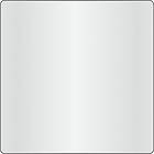 Loevschall Refine Square spegel, 80x80 cm, svart