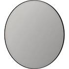 Sanibell Ink SP17 spegel med belysning, dimbar, imfri, Ø120 cm, borstad svart
