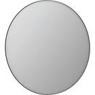 Sanibell Ink SP17 spegel med belysning, dimbar, imfri, Ø120 cm, borstat rostfrit