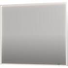 Sanibell Ink SP19 spegel med belysning, dimbar, imfri, matt vit, 100x80 cm