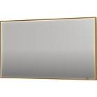 Sanibell Ink SP19 spegel med belysning, dimbar, imfri, borstad matt guld, 140x80 cm