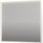 Sanibell Ink SP19 spegel med belysning, dimbar, imfri, mattvit, 90x80 cm