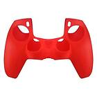 Malmö TeknikKompani Playstation 5 PS5 Silikon Skin Skal Fodral Anti-Slip Skydd Röd