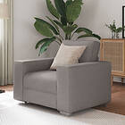 vidaXL Sofffåtölj i Taupe 59 cm tyg