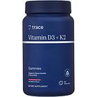 Trace Minerals Vitamin D3 + K2 Strawberry 60 gummies