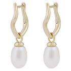 Snö Of Sweden Hilma Small Ring Pendant Earrings Gold White