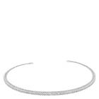 Snö Of Sweden Naomi Small Stone Cuff Bracelet Silver/Clear