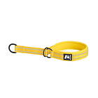 Feel Active Vadderat Hundhalsband Halvstryp Gul (1,5 x 25-35cm)