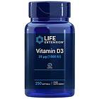 Life Extension Vitamin D3 1000 Iu 25Mcg 250 caps