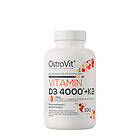 OstroVit Vitamin D3 4000 IU + K2 100 Tablets