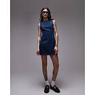 TOPSHOP Denim Mini Shift Dress
