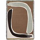 Ferm Living Pose Tapestry Filt Väggdekoration 120x170 cm Coffee