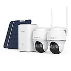 Reolink Argus PT Ultra 2-pack & Solpanel med Home Hub