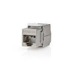 Nedis Keystone CAT6a RJ45 Hona S/FTP Metall Låda