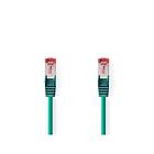 Nedis CAT6 Nätverkskabel RJ45 hane RJ45 hane S/FTP 0,50 m Rund LSZH Grön Label