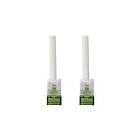 Nedis CAT7 nätverkskabel S/FTP RJ45 hane RJ45 hane 10,0 m Snagless Rund LSZH Vit Låda