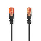 Nedis CAT6 Nätverkskabel RJ45 hane RJ45 hane U/UTP 15,0 m Rund PVC Svart Label
