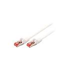 Nedis CAT6 Nätverkskabel RJ45 hane RJ45 hane S/FTP 3,00 m Rund LSZH PVC Vit Kartong med fönster