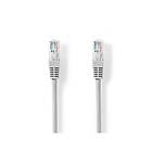 Nedis CAT5e nätverkskabel U/UTP RJ45 hane RJ45 hane 0,50 m Rund PVC Grå Label